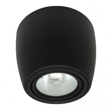 Surface Mounted 70W Downlight in Black Vibe Lighting