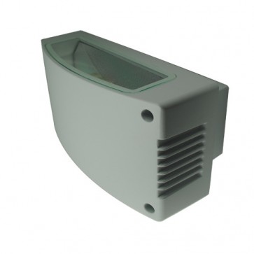 Surface Mounted Up / Down 150W Metal Halide Wall Light in White Vibe Lighting