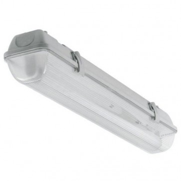 T8 Weatherproof Batten with Fluorescent Tube and DSI Dimming Ballast Vibe Lighting