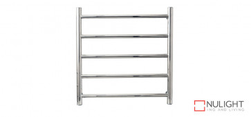 AZTEC 5 - Five Rail - Stainless Steel Heated Towel Rail - Rounded Rails VTA