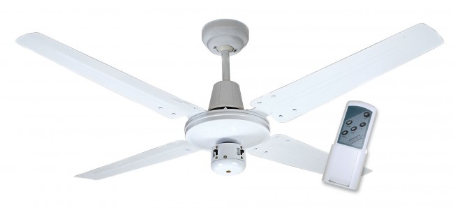 Lighting Australia 4 Blade Diy Ceiling Fan In White With Remote