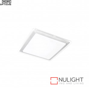 Henri T5 Square Ceiling Light-Silver BRI