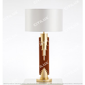 Classic Brown Music Table Lamp Citilux