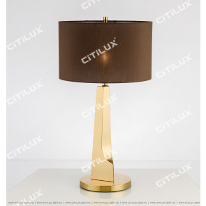 Modern Light Luxury Stainless Steel Table Lamp Citilux
