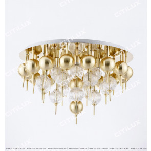 Modern Minimalist Spherical Large Ceiling Lamp Citilux
