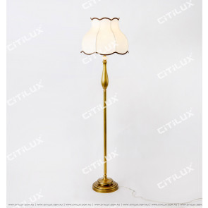 Copper Chinese Palace Floor Lamp Citilux