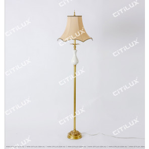 Chinese Style Copper Bucket Floor Lamp Citilux