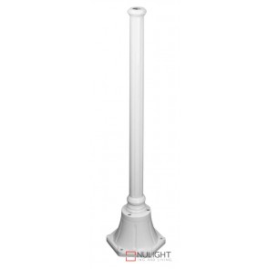 Gta 222 95Cm Post With Base White Finish DOM