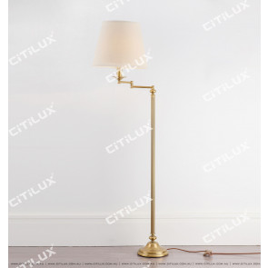 Classic American Copper Adjustable Floor Lamp Citilux