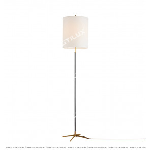 Simple American Copper Double Color Floor Lamp Citilux