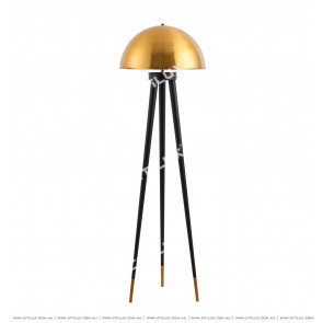 Three-Legged Semi-Circular Simple Floor Lamp Citilux