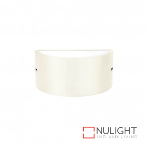 Chatri Curved Up And Down Wall Light Beige BRI