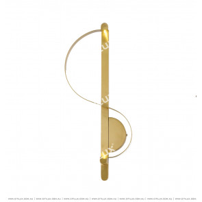 S-Shaped Linear Simple Wall Lamp Citilux