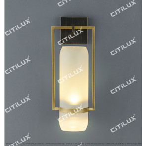 New Chinese Oil Lamp Glass Single Head Wall Light Citilux