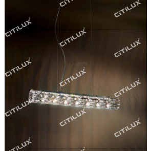 Crystal Cylinder Simple Modern Chandelier Citilux