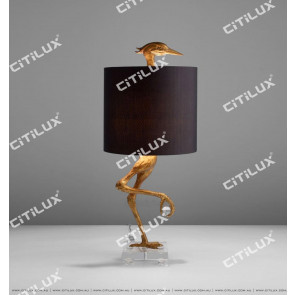 Copper Bird Table Lamp Citilux