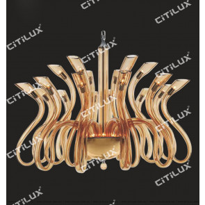 Pre-Sales Beautiful And Simple European Glass Tube Dry Chandelier Citilux