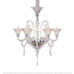 Light Luxury Glass Crystal Chandelier Small Citilux