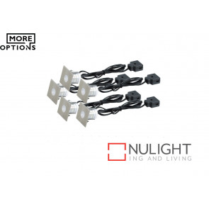 Stainless Steel LED Square Decking Light Kit VAM