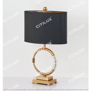 Metal Crystal Desk Lamp Citilux