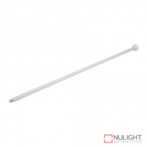 Brisk 900Mm Extension Rod And Wiring Loom Satin White Finish DOM