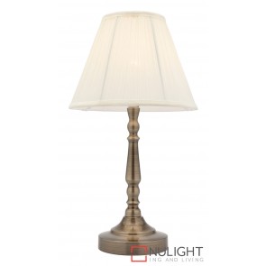 Molly Touch Table Lamp Antique Brass MEC
