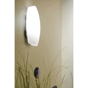Dolce Wall Sconce in White Arte Vetro