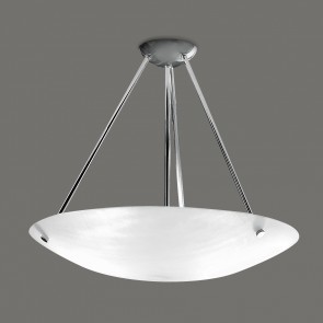 Galleria Pendant Lamp in White Arte Vetro