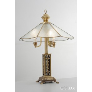 Bligh Park Classic Brass Table Lamp Elegant Range Citilux