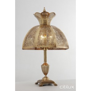 Brooklyn Classic Brass Table Lamp Elegant Range Citilux