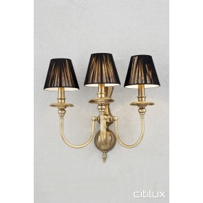 Cecil Park Classic European Style Brass Wall Light Elegant Range Citilux