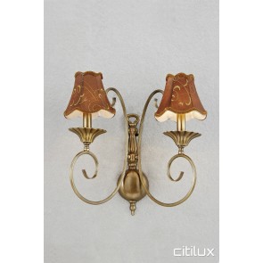Cheltenham Classic European Style Brass Wall Light Elegant Range Citilux