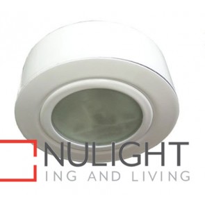 Downlight G4 12V FIXED CABINET UNDERBENCH White Round 65mm or Surface Mounted CLA