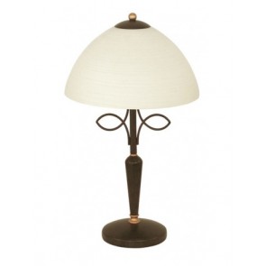 Beluga 1 Light Table Lamp in Brown Antique Eglo Lighting