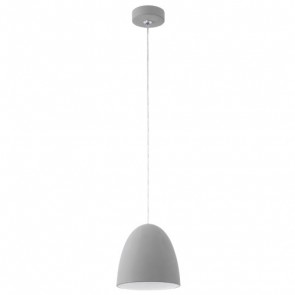 Pratella One Dome Light Pendant in Grey Eglo Lighting