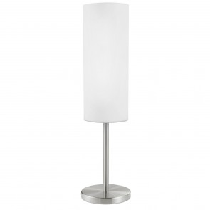 Troy 1 Light Table Lamp in Nickel Matt Eglo Lighting