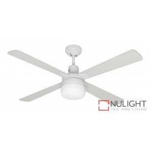 Kimberley 1200 Ceiling Fan with Light & Remote Control White MEC
