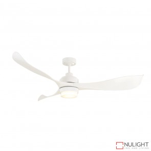 Eagle 1400 DC Ceiling Fan with LED Light White MEC