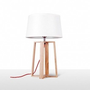 Sweden 1 Light Table Lamp in Beige Fiorentino Lighting