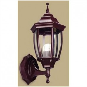 Bismark Up Light Exterior - Coach Lantern in Australian Powder Coat Hermosa Lighting