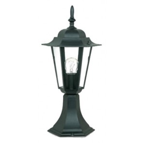 Byron Small Pillar Mount Coach Light in Australian Powder Coat Hermosa Lighting