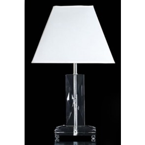 Crystal Brook Table Lamp with Neutral Shade Hermosa Lighting