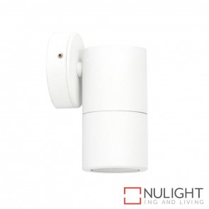 White Single Fixed Wall Pillar Light 10W Gu10 Led Cool White HAV