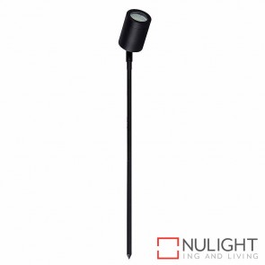 Black Single Adjustable Garden Spike Spotlight 5W Mr16 Led Warm White HV1421W HAV