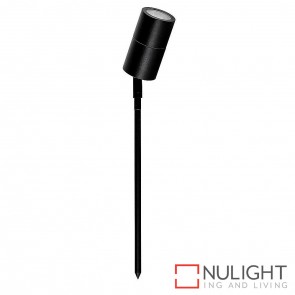 Black Single Adjustable Garden Spike Spotlight 5W Mr16 Led Cool White HAV