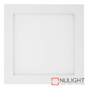 White Square Recessed Panel Light 18W 240V Led Cool White HAV