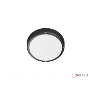 Vibe 19W Warm White LED Bulkhead Light In Black IP65 VBL