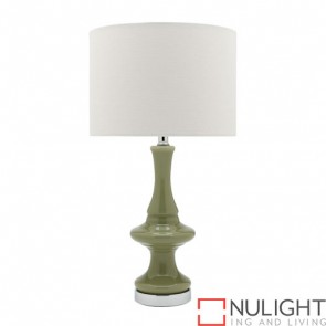 Lalah 1 Light Table Lamp Green COU