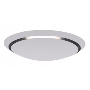 Wraptor Fusion 32W Flush Ceiling light - White, Brushed nickel and Gunmetal Martec