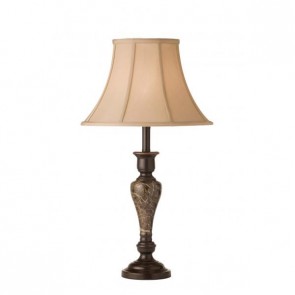 892 Gatsby Brown Marble Table Lamp